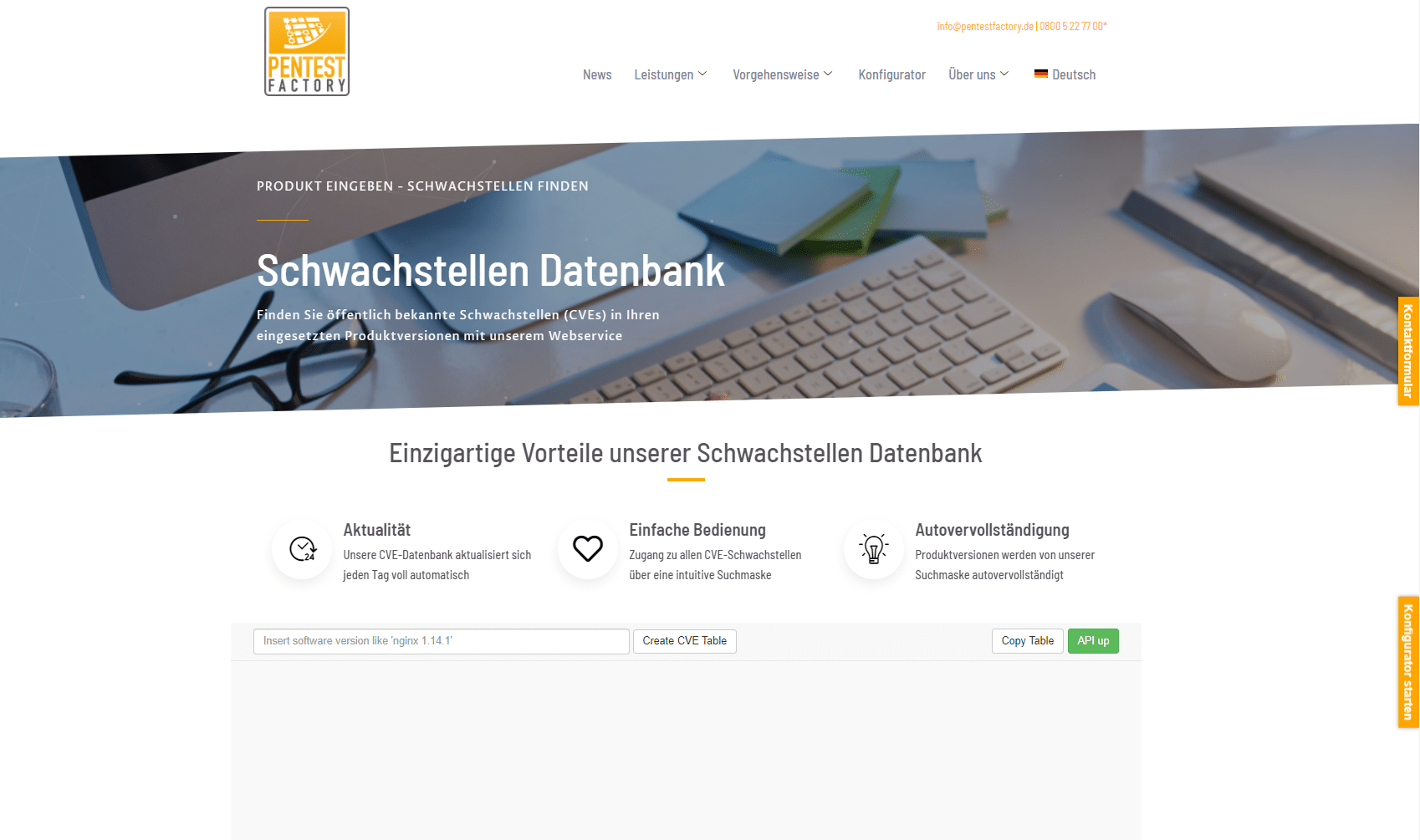 2021 10 29 17 09 01 Schwachstellen Datenbank Pentest Factory GmbH und 7 weitere Seiten Geschaeftl