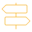 trail sign outline